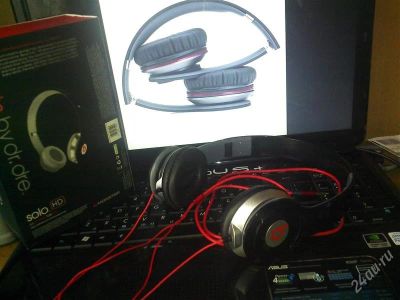 Лот: 1945663. Фото: 1. Monster Beats solo by DR.DRE с... Наушники, гарнитуры