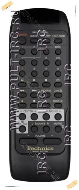 Лот: 16105460. Фото: 1. Пульт TECHNICS RAK-CH202WH. Пульты ДУ