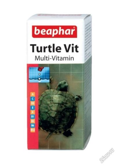 Лот: 5689257. Фото: 1. Витамины Turtle Vit для черепах... Косметика для животных