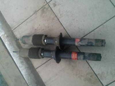 Лот: 5842161. Фото: 1. продам стойки с пружинами, цена... Ходовая, подвеска, рулевое управление