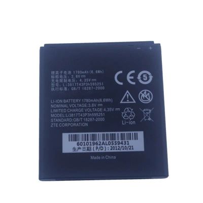 Лот: 21520637. Фото: 1. Аккумулятор ZTE U808. Аккумуляторы