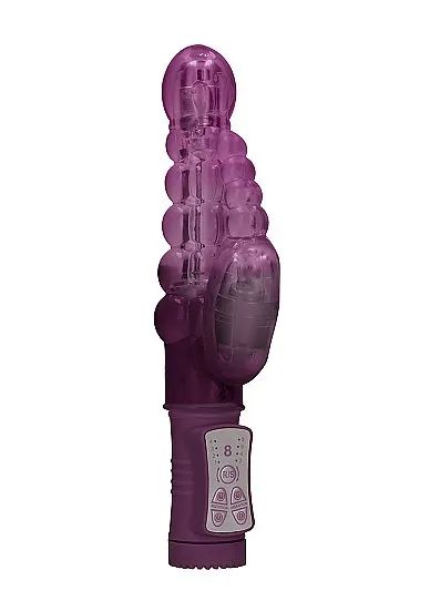 Лот: 22059286. Фото: 1. ВИБРАТОР КРОЛИК ROTATING BUBBLES-Purple. Игрушки