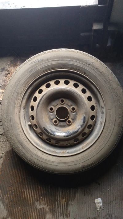 Лот: 20303193. Фото: 1. Запасное колесо Honda Stepwgn. Шины на дисках
