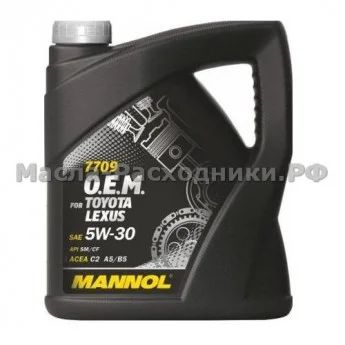 Лот: 5118052. Фото: 1. автомасла Mannol O.E.M 5w30 for... Масла, жидкости