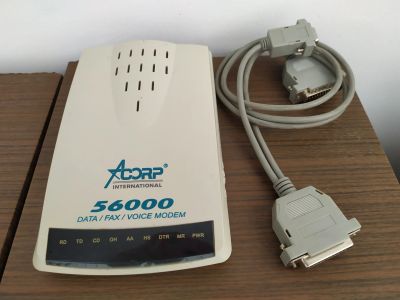 Лот: 17949447. Фото: 1. Аналоговый модем Acorp Sprinter... Проводные модемы
