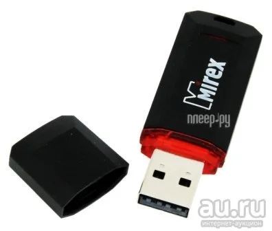 Лот: 9138442. Фото: 1. 16Gb Usb Flash, Mirex Knight Black... USB-флеш карты