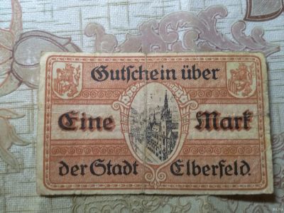 Лот: 16835463. Фото: 1. 1 марка 1918 года Германия — Нотгельд... Германия и Австрия