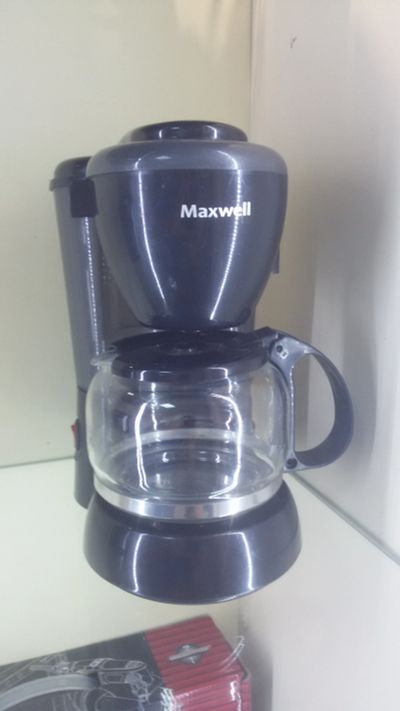Лот: 11684477. Фото: 1. Кофеварка Maxwell mw-1660 bk. Чайники, кофемашины, кулеры