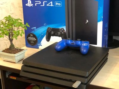 Лот: 15668192. Фото: 1. Sony PlayStation 4 Pro 1Tb PS4... Игровые приставки, консоли
