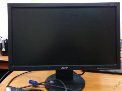 Лот: 4559549. Фото: 1. Монитор Acer V193HQV b б/у. ЖК-мониторы
