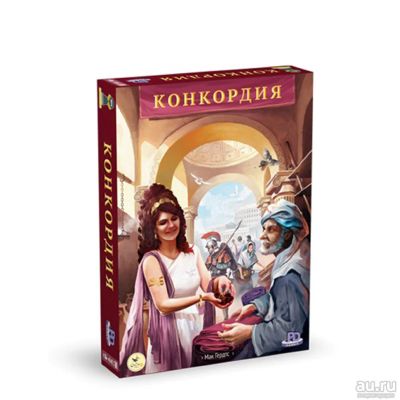 Лот: 11493851. Фото: 1. Настольная игра Конкордия. Настольные игры, карты