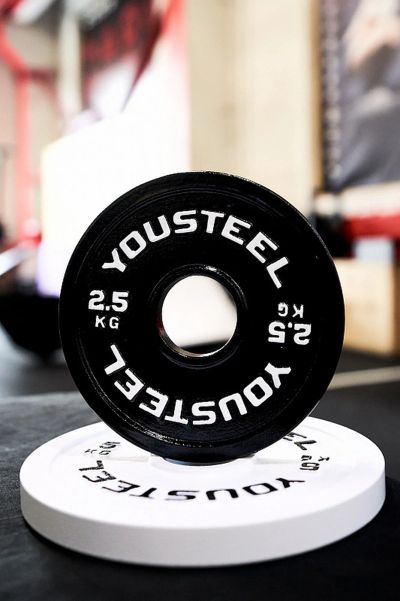 Лот: 24327073. Фото: 1. Стальной диск 2,5кг YouSteel. Штанги, блины