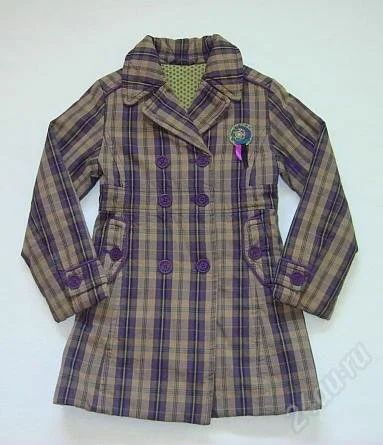 Лот: 3629436. Фото: 1. Пальто 5-8 лет. Верхняя одежда