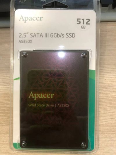 Лот: 20542084. Фото: 1. 512 GB SSD Apacer AS350X. SSD-накопители