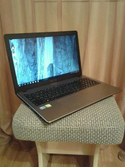 Лот: 8893486. Фото: 1. Игровой ноутбук 15,6" Asus x550cc... Ноутбуки