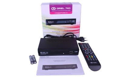 Лот: 4163533. Фото: 1. DVB-T2 цифровая приставка тюнер... Цифровое, спутниковое ТВ