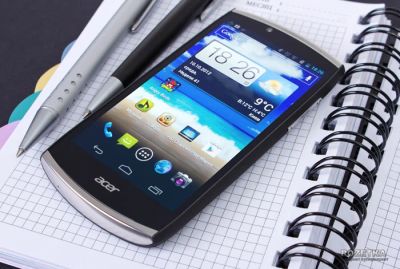 Лот: 3058125. Фото: 1. Acer S500 Cloud Mobile Black набирает... Смартфоны