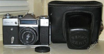 Лот: 269278. Фото: 1. Фотоаппарат Зенит Е. Плёночные компактные