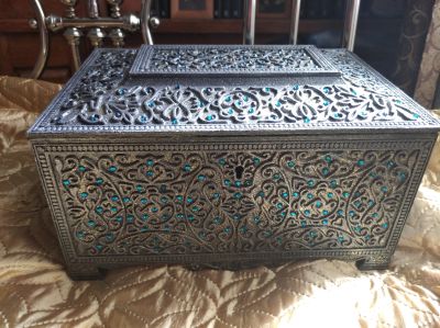 Лот: 16397783. Фото: 1. Шкатулка. Другое (антиквариат)