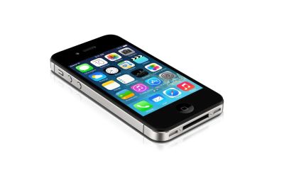 Лот: 4867228. Фото: 1. IPhone 4 / 8gb / black. Смартфоны