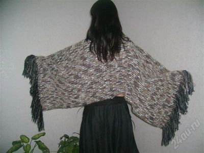 Лот: 597891. Фото: 1. Новый палантин Hand Made согреет... Шарфы, платки