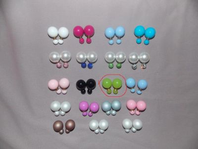 Лот: 8170145. Фото: 1. Пусеты яркие зеленые 2. Серьги, каффы