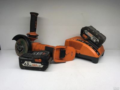Лот: 18059163. Фото: 1. Болгарка AEG BEWS 18-125 X + ЗУ... Электроинструмент