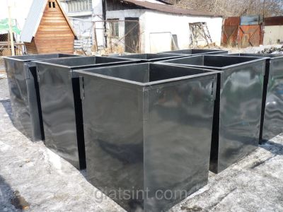 Лот: 7107809. Фото: 1. Мусорный бак МБ-0,75. Баки, ёмкости