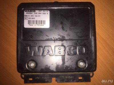 Лот: 12809058. Фото: 1. Блок управления ABS Wabco 4S/4M... Тормозная система
