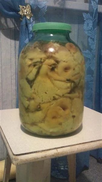 Лот: 622846. Фото: 1. Грибы Солёные 3 литра. Домашние заготовки