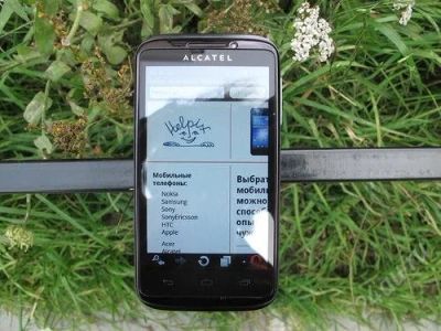 Лот: 2323054. Фото: 1. Alcatel OT-993D андройд 4. Смартфоны