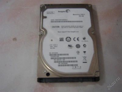 Лот: 1456497. Фото: 1. 2,5 Seagate 250Gb. Жёсткие диски (HDD)