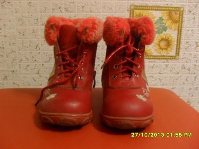 Лот: 3331866. Фото: 1. зимние сапоги девочке размер 24. Сапоги