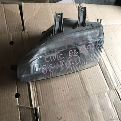 Лот: 13738792. Фото: 1. Фара левая Honda Civic EG8 0336617... Оптика и освещение
