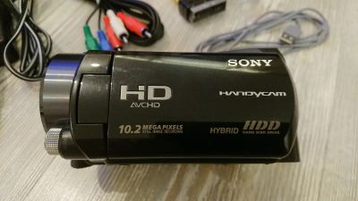Лот: 18454105. Фото: 1. Видеокамера Sony Handycam HDR-SR11. Аккумуляторы, зарядные