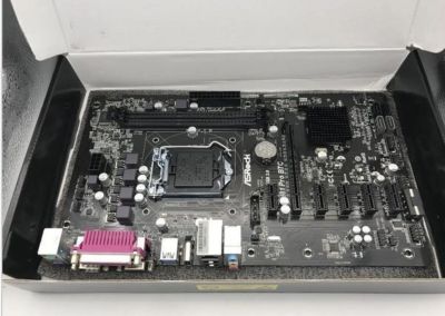 Лот: 17273382. Фото: 1. AsRock H81 Pro BTC + процессор... Материнские платы