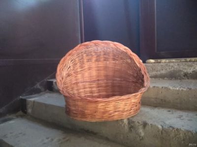 Лот: 14304443. Фото: 1. Корзинка для кота. Домики, переноски, клетки, когтеточки
