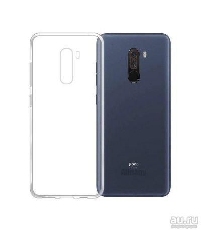 Лот: 13760563. Фото: 1. Чехол Xiaomi PocoPhone F1 Прозрачный... Чехлы, бамперы