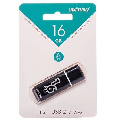 Лот: 16658029. Фото: 1. USB 16 Gb Smartbuy Glossy USB... USB-флеш карты