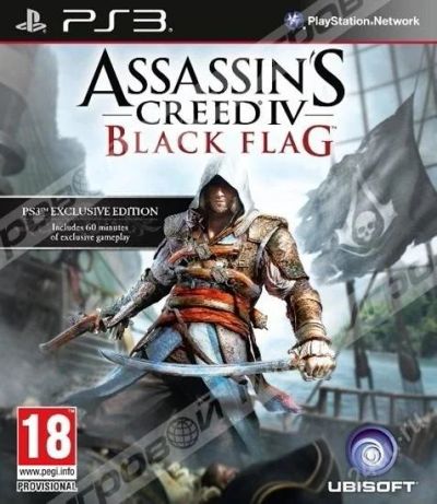 Лот: 4042652. Фото: 1. Assassin's Creed 4. Чёрный флаг... Игры для консолей
