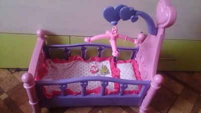 Лот: 7917049. Фото: 1. Кроватка для куклы типо baby born. Куклы и аксессуары
