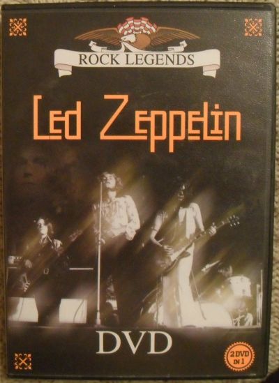 Лот: 13451066. Фото: 1. DVD диск - "Led Zeppelin" - Live... Видеозаписи, фильмы