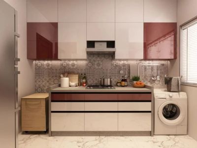 Лот: 15329989. Фото: 1. Кухонный гарнитур Белый глянец... Кухонные гарнитуры