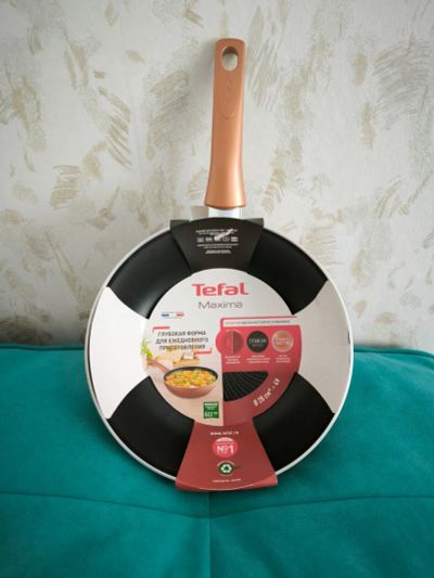 Лот: 23455431. Фото: 1. Сковорода Tefal Maxima 28см (индукция... Сковороды и сотейники