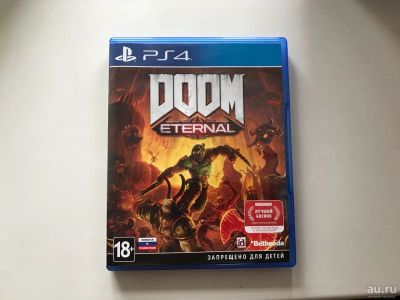 Лот: 16601015. Фото: 1. Doom Eternal игра PS4. Игры для консолей