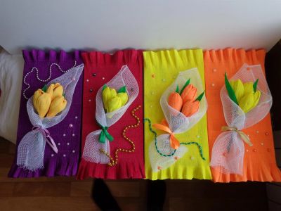 Лот: 3816858. Фото: 1. Вкусный подарок. Букеты из конфет, игрушек