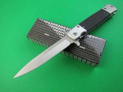 Лот: 11777433. Фото: 1. Нож SOG Black. Ножи, топоры