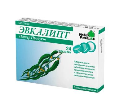 Лот: 23987886. Фото: 1. Натур Продукт Эвкалипт паст. 2... Народная медицина, БАДы