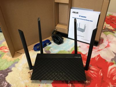 Лот: 17500479. Фото: 1. Маршрутизатор (роутер) ASUS RT-N600RU. Маршрутизаторы (роутеры)