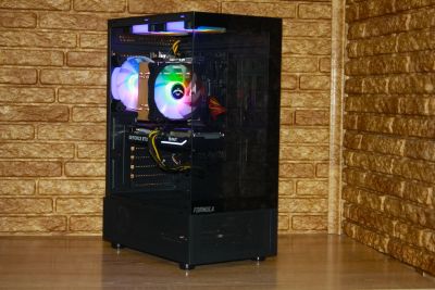 Лот: 24868351. Фото: 1. Мощный игровой ПК [Ryzen 5-5600X... Компьютеры в сборе